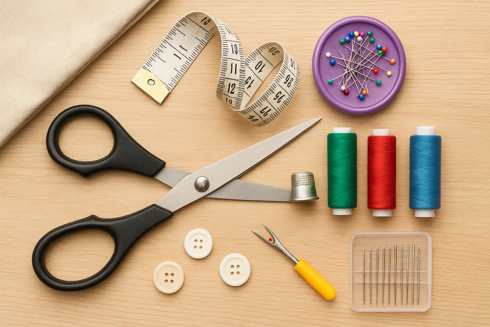 Как выбрать фурнитуру и инструменты для шитья?