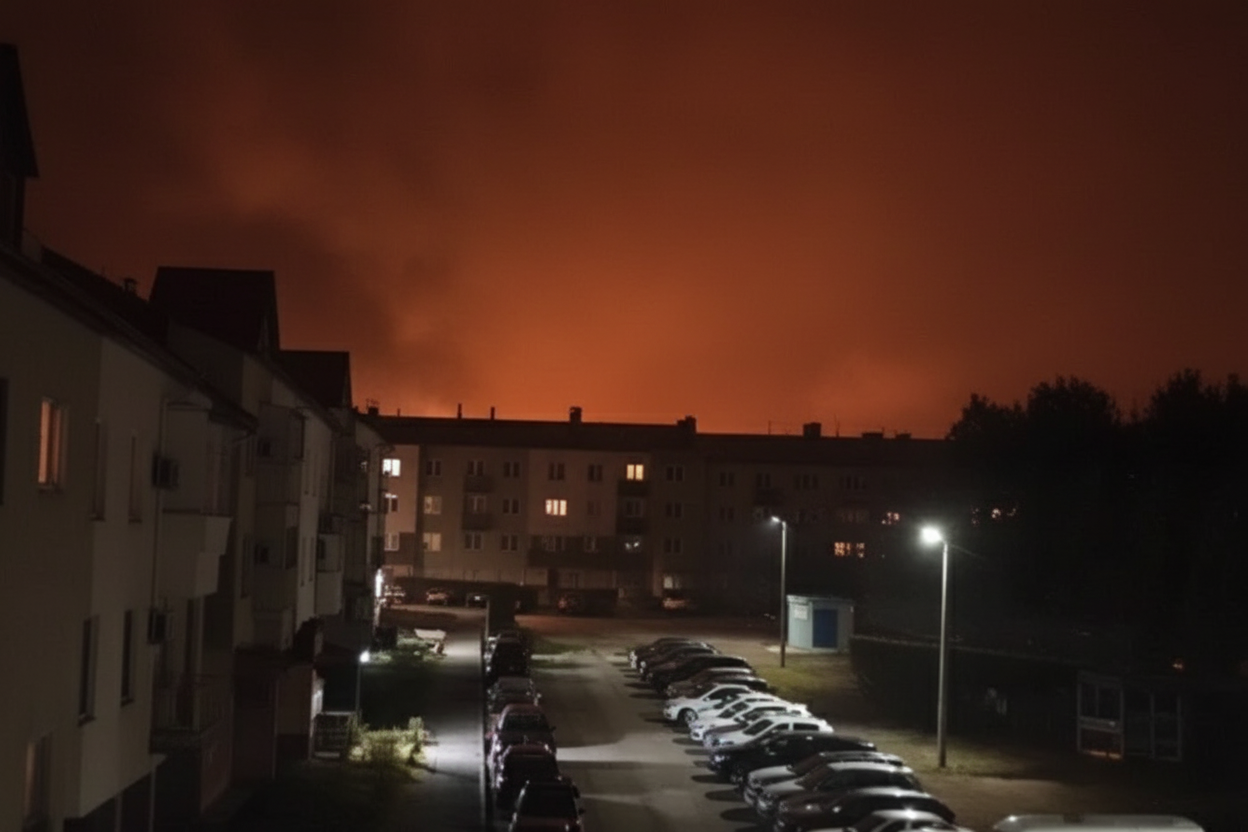 Drones attacked a key oil refinery in Russia: ten explosions were heard