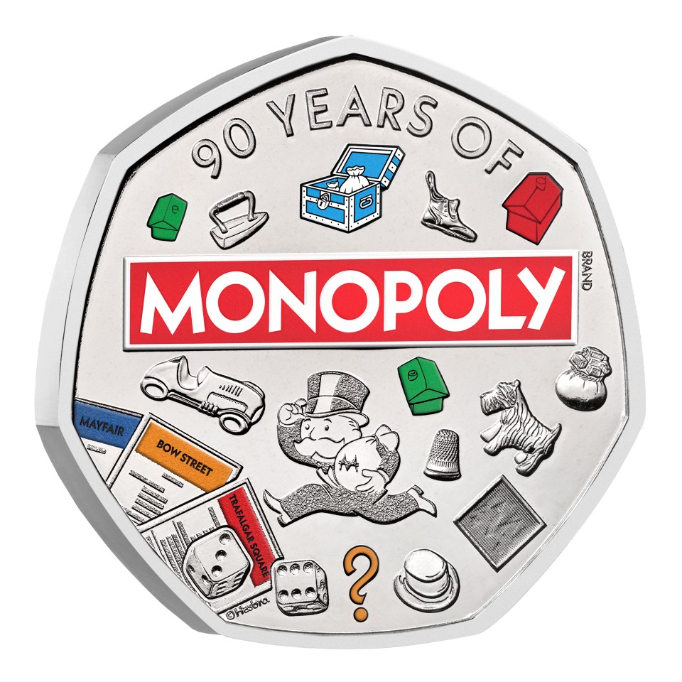 Королівський монетний двір випустив ювілейну монету Monopoly: деталі колекційного видання