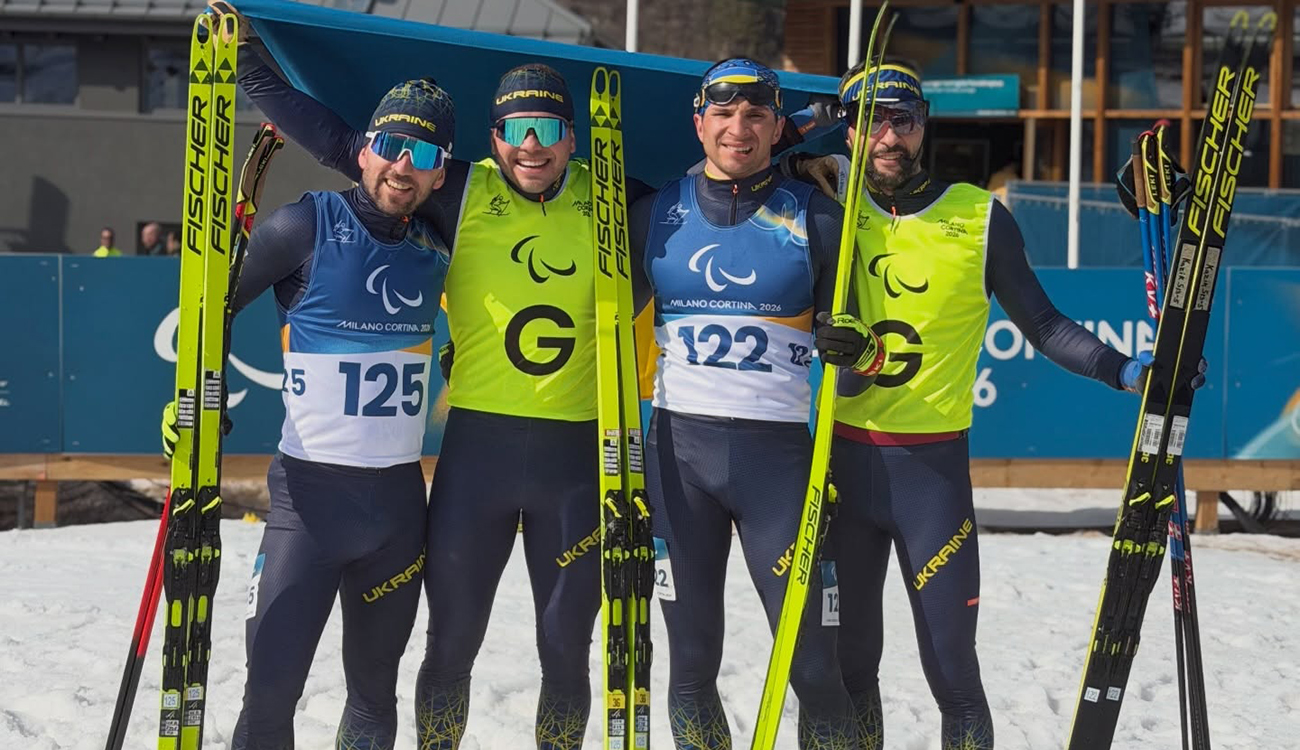 Українські спортсмени з шістьма медалями