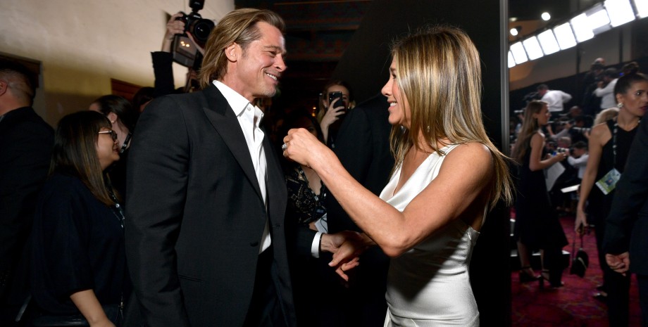 Brad Pitt and Jennifer Aniston together again