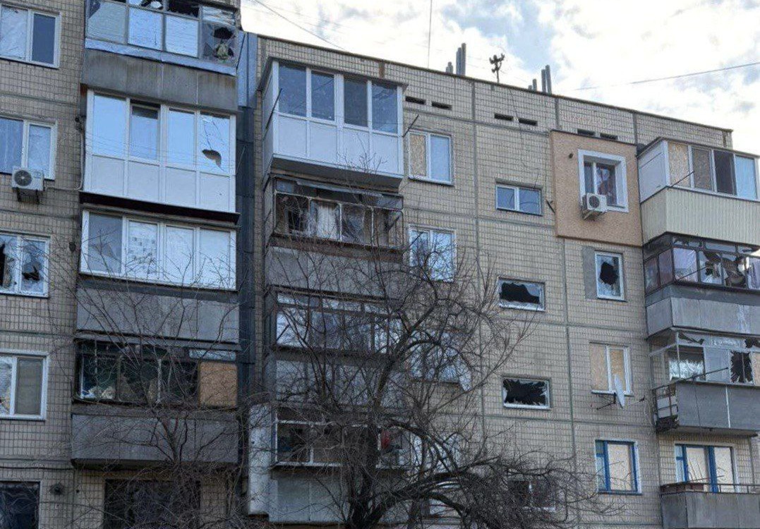 Пошкоджена швидка в Дніпропетровській області
