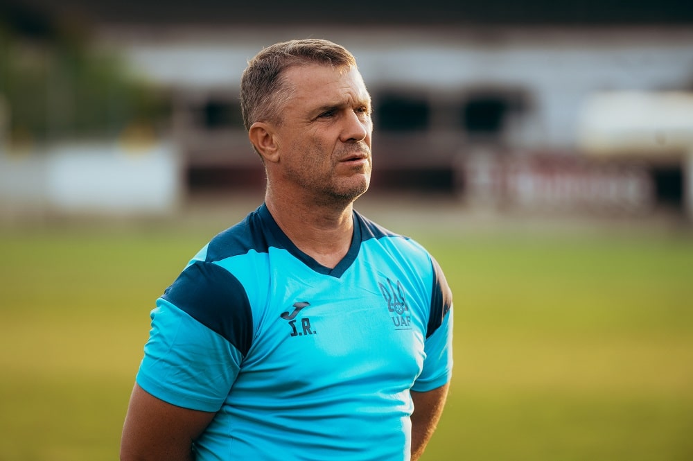 український футболіст Сергій Ребров