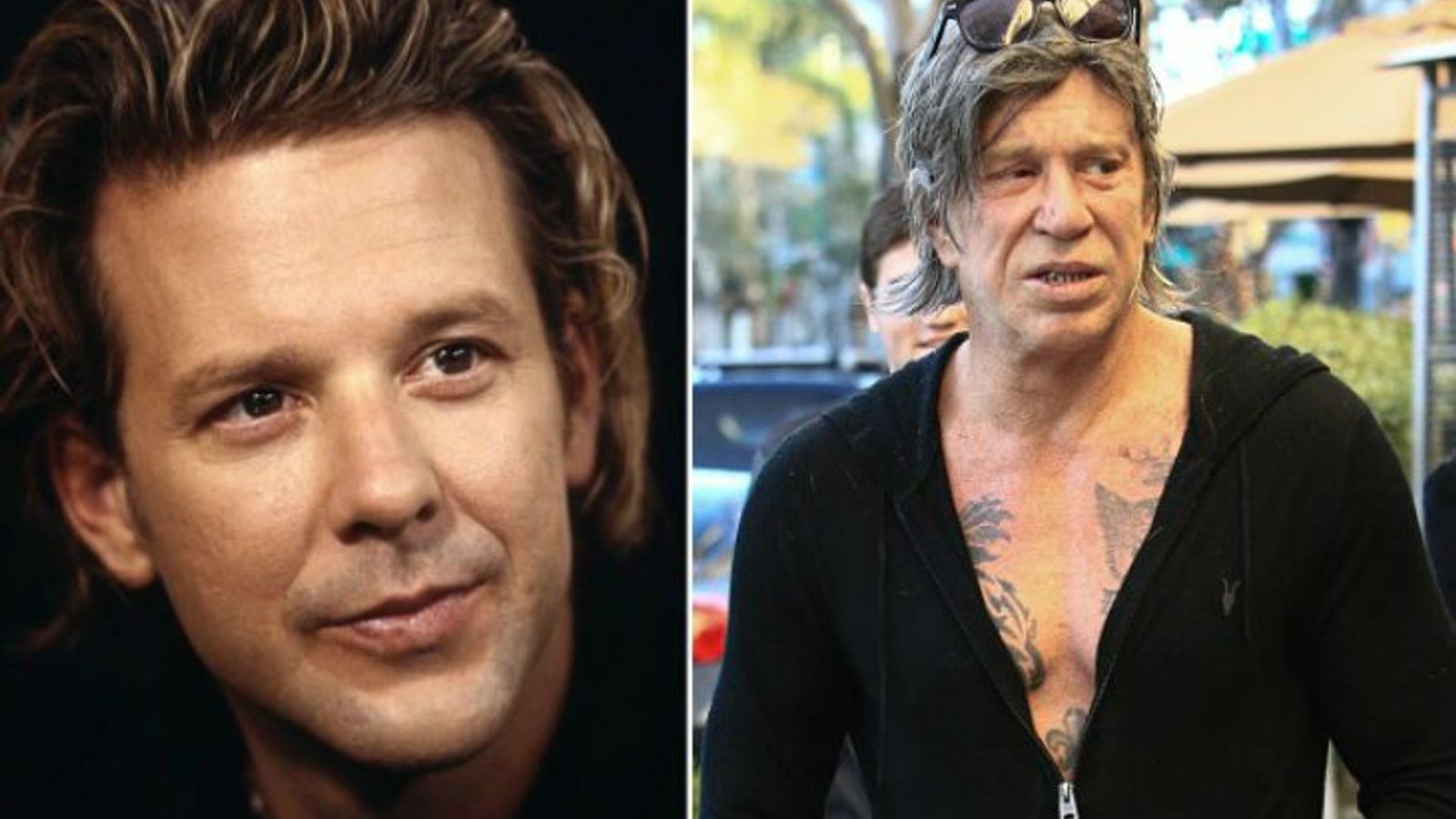 Why does Mickey Rourke look like this 