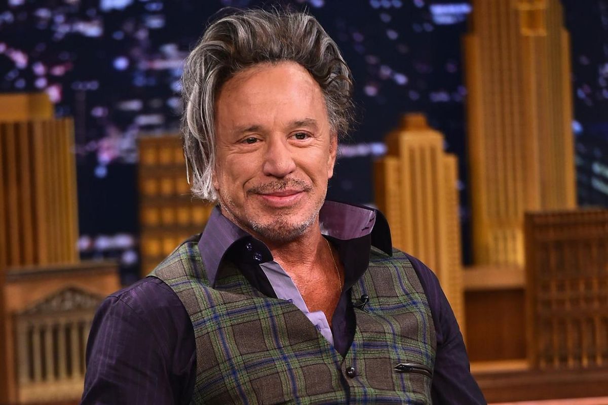 Why Mickey Rourke had plastic surgery