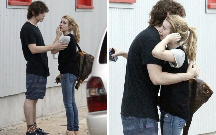 Emma Roberts and Evan Peters wedding 