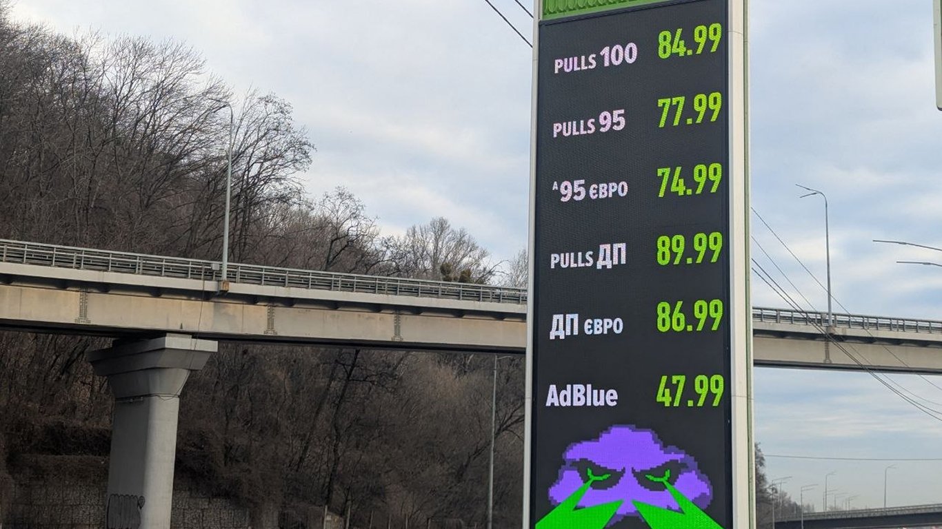 Цены на топливо в Киеве