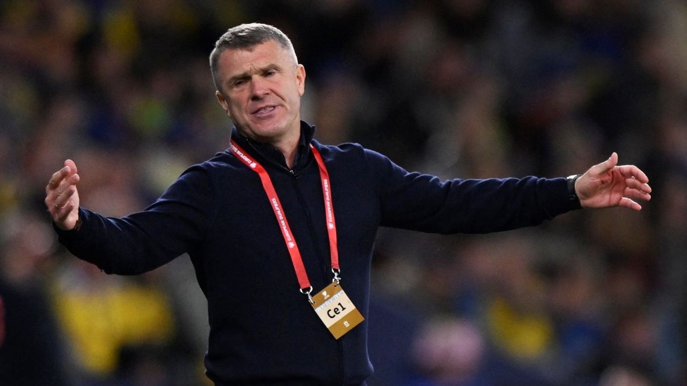 Ребров тренер збірної України