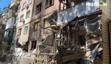 Російський обстріл Херсона: загинула людина, дев'ятеро поранених