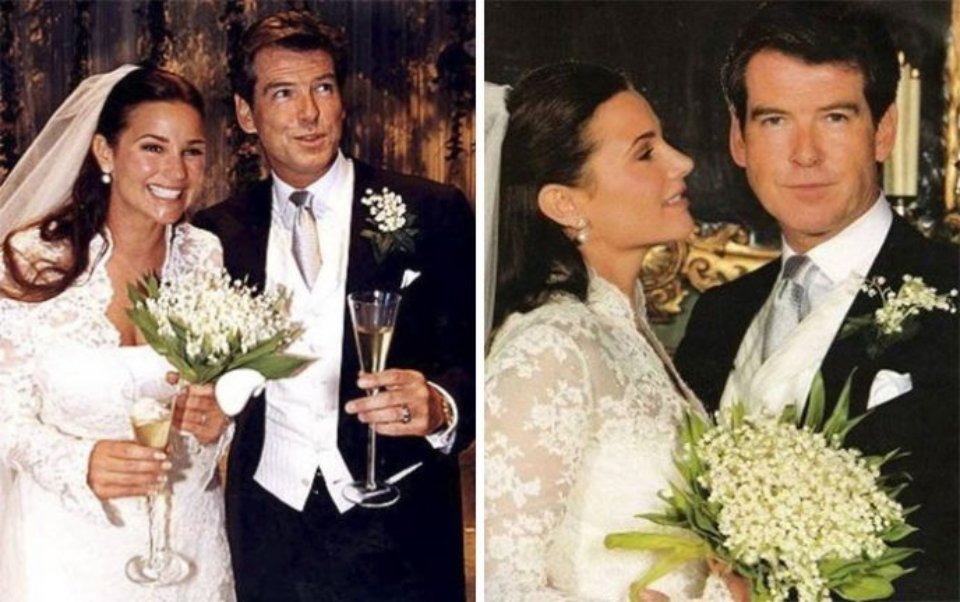 the love of Pierce Brosnan