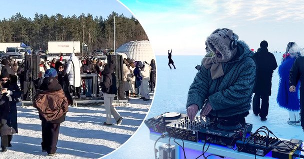 ДСНС предупреждает об опасности массовых гуляний на льду Киевского моря