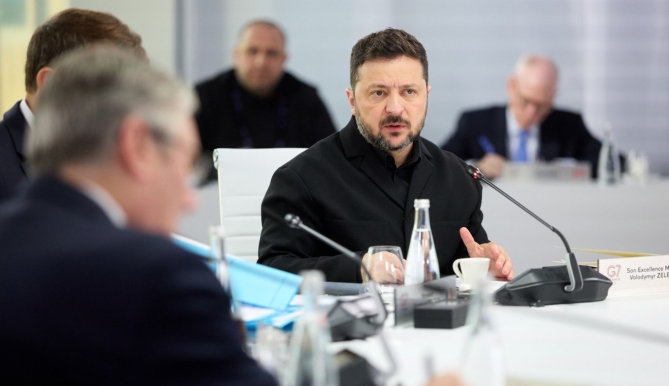 Зеленський на G7 про мир в Україні