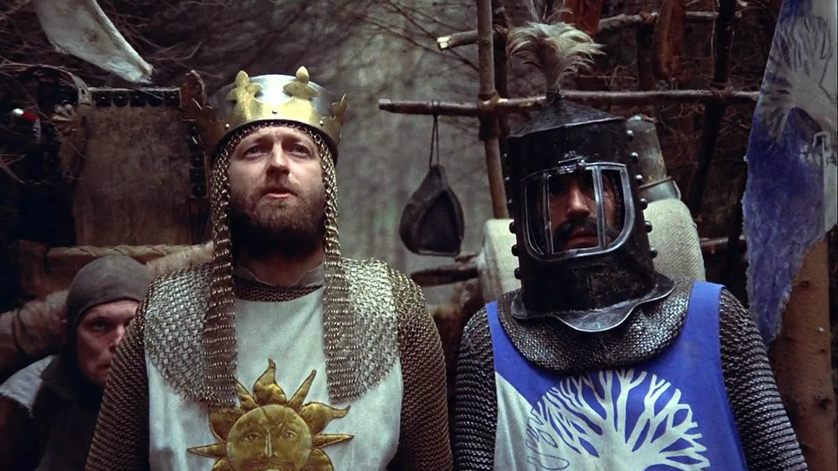 кращі британські фільми Монті Пайтон і Священний Грааль (Monty Python and the Holy Grail, 1975)