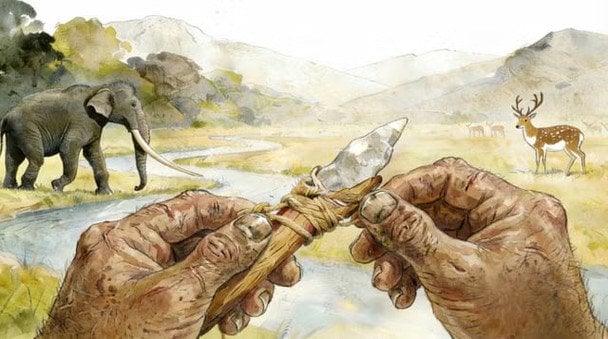 Археологическая находка в Китае: еще 160 000 лет назад первобытные люди изготавливали сложные инструменты