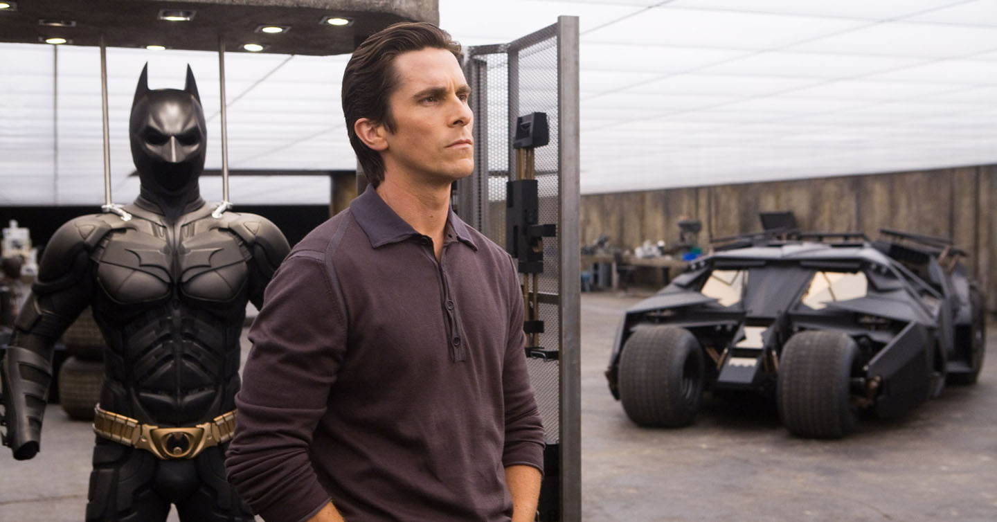 Christian Bale als der Dunkle Ritter