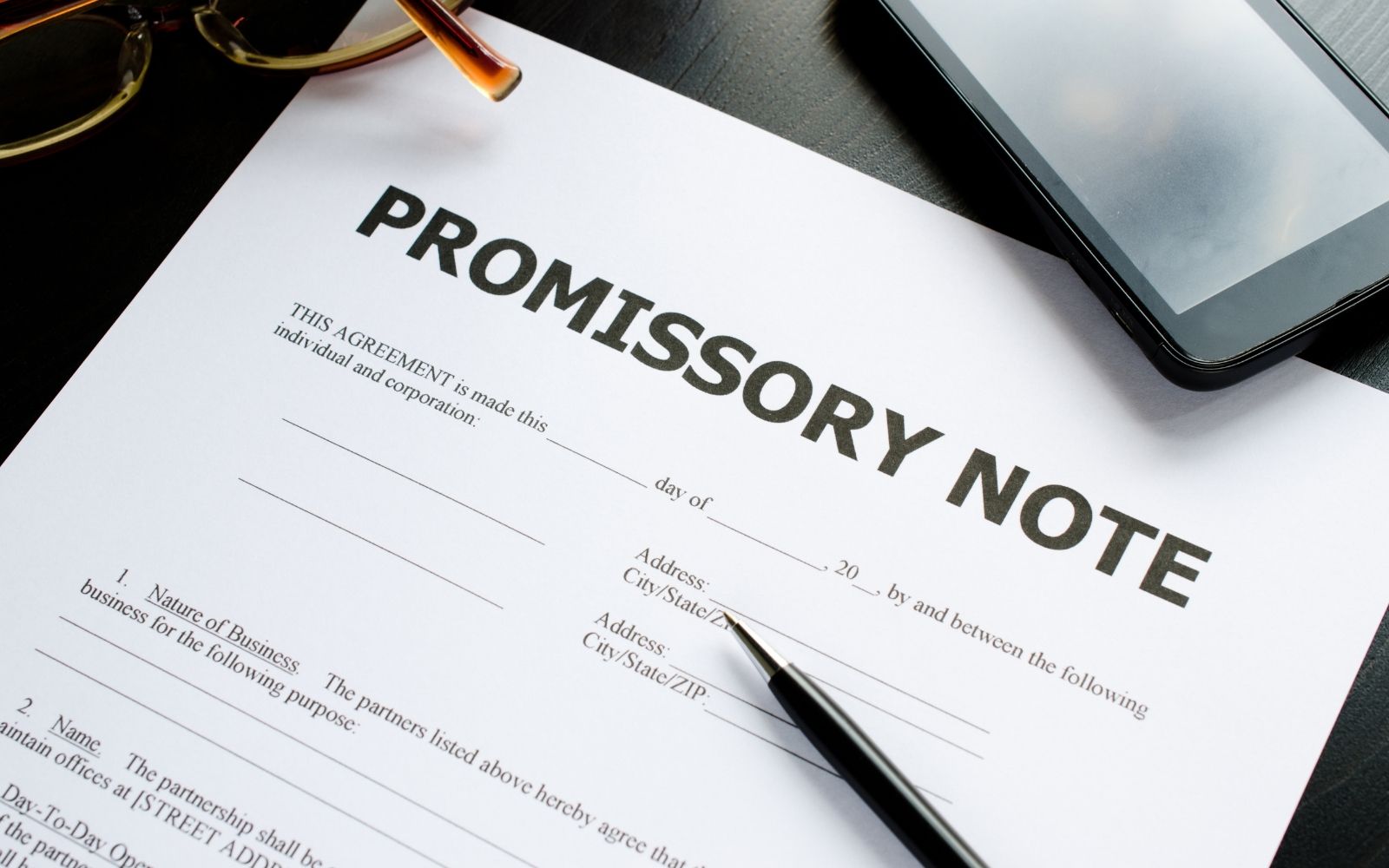 what is a promissory note