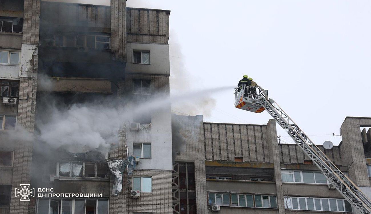 Удары по Днепру и Кривому Рогу: 26 пострадавших, включая детей