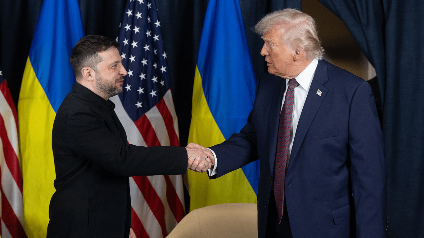 Зустріч Зеленського і Трампа в Давосі