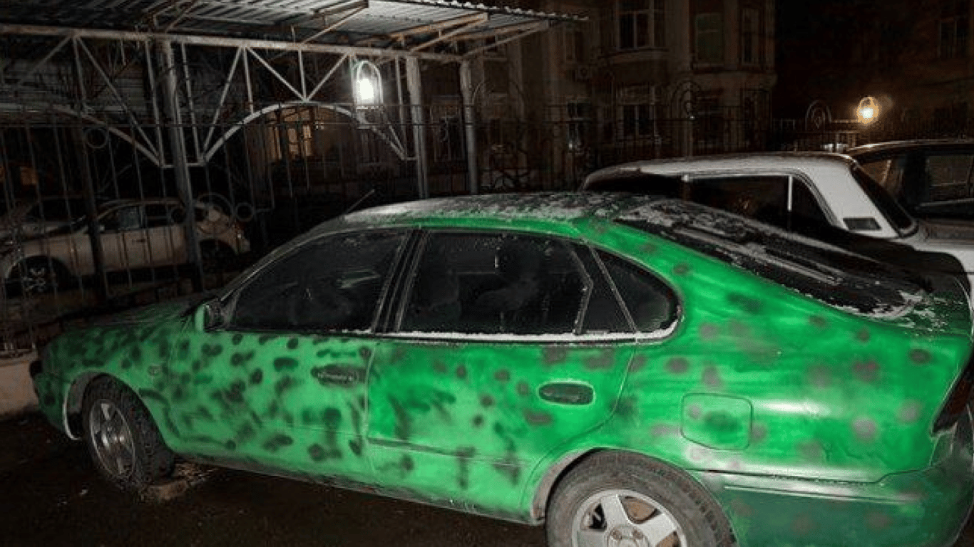 Поджог авто в Одессе