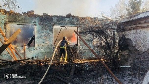 Обстановка в Черниговской области: десятки взрывов за сутки, в городе сработал дрон