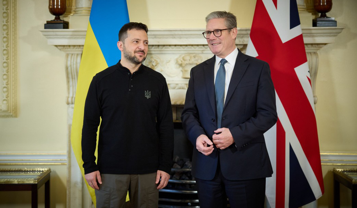 Стармер і Зеленський на зустрічі