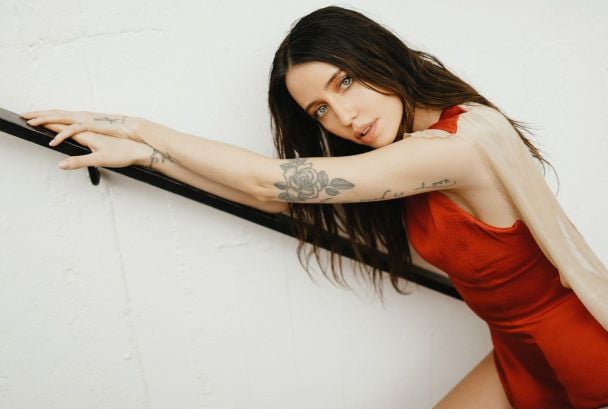 Nadia Dorofeieva on Rosalía's album
