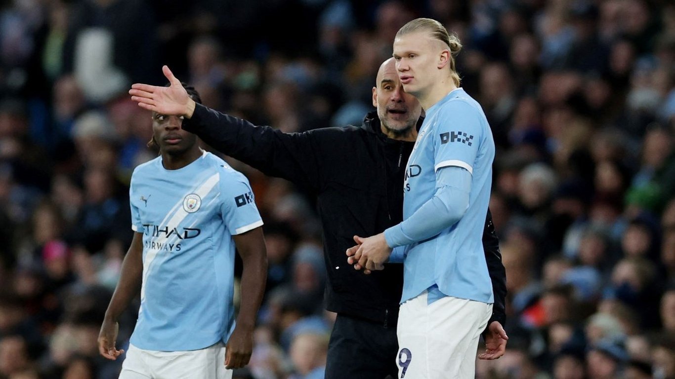 Golowa posucha Haalanda w Manchesterze City. Guardiola wskazuje źródła problemu