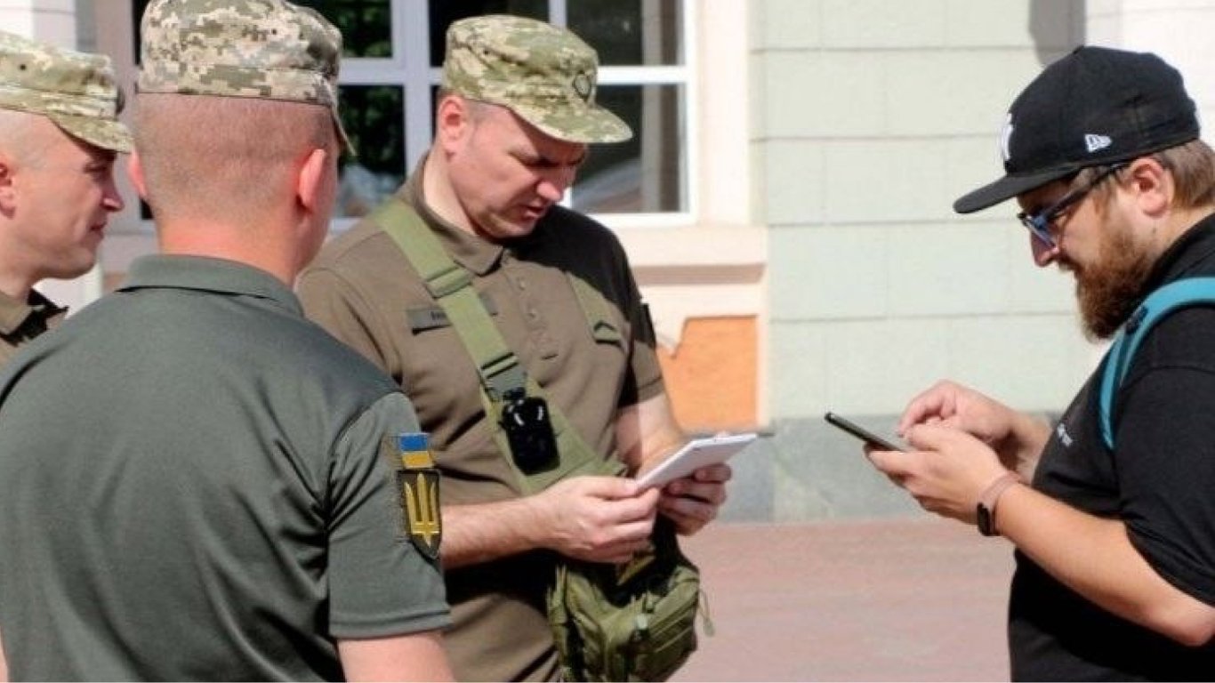 Перевірка ТЦК в Одесі