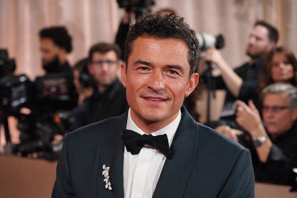 Orlando Bloom z nową partnerką na Super Bowl. To szwajcarska modelka