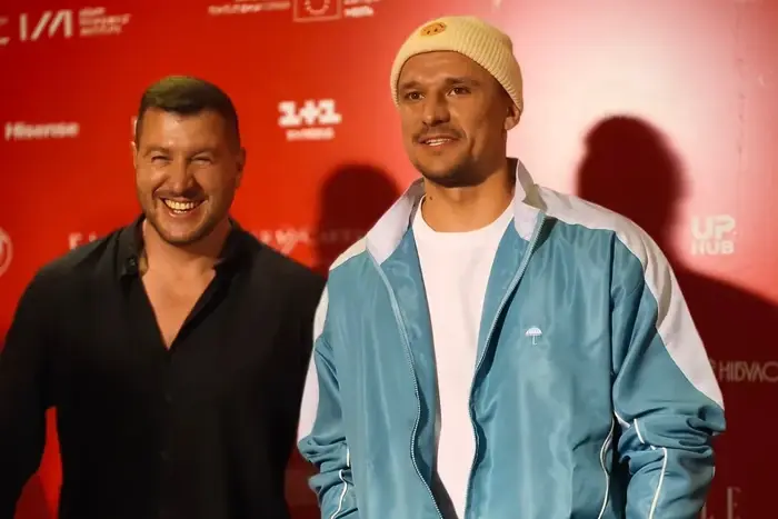 Taras Tsymbalyuk amazed Olha Sumska with his look at the opening of OIFF