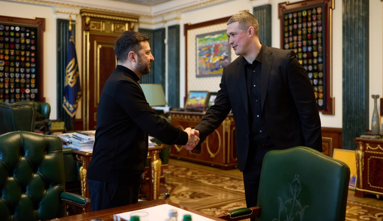 Nowe nominacje i drony dla jednostek. Zelenśkyj i Fedorow o wzmocnieniu obrony powietrznej