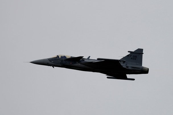 Швеция готова предоставить Украине истребители Gripen после мирного соглашения