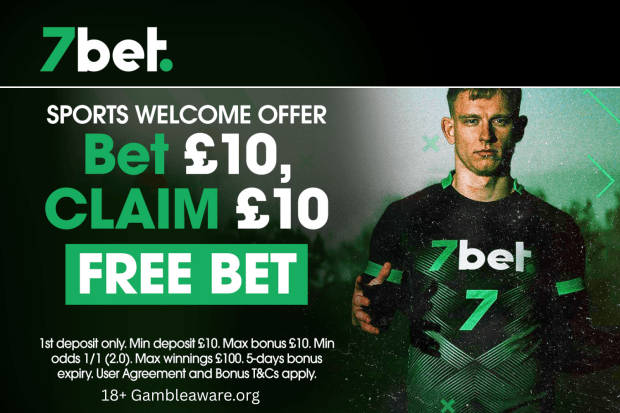 Новим гравцям 7bet: отримайте £10 фрібет за реєстрацію та ставку