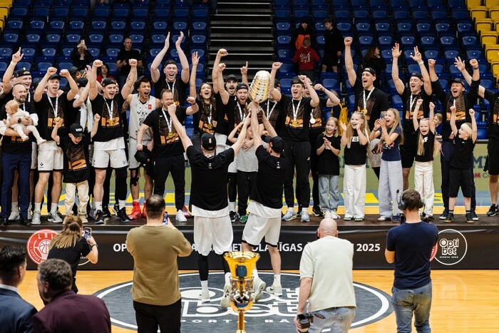 Three Ukrainian basketball players became champions of the Latvian Championship