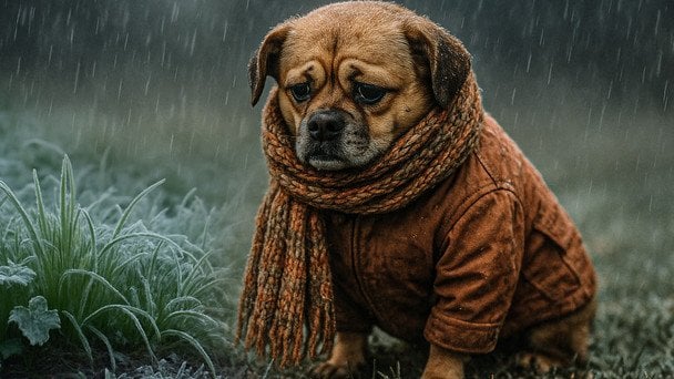 Холодный антициклон с дождем и снегом