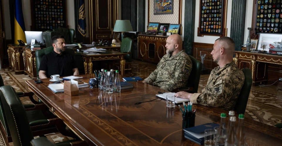 Зеленський на нараді щодо ППО