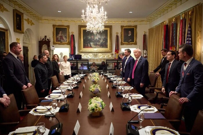 Зеленський та Трамп у Білому домі: про що домовились лідери та що подавали на обід