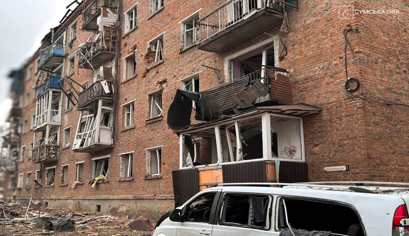 Росіяни обстріляли житловий сектор Сумщини