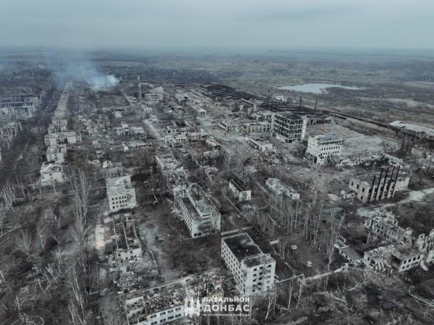 Разрушенный город Часов Яр