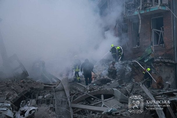 Російська атака на Харків: 19 постраждалих, серед них 6-місячна дитина