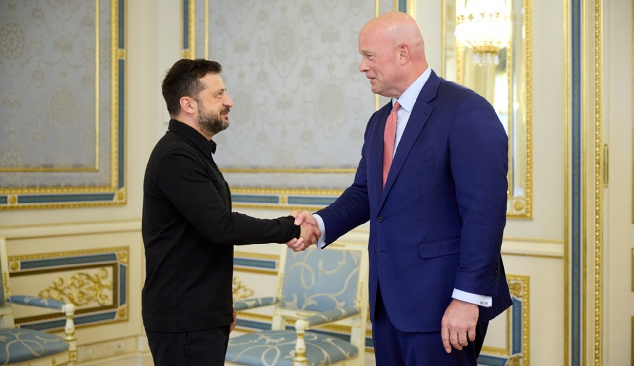 Prezydent Zełenski i ambasador USA przy NATO rozmawiali o obronie powietrznej i produkcji rakiet Patriot