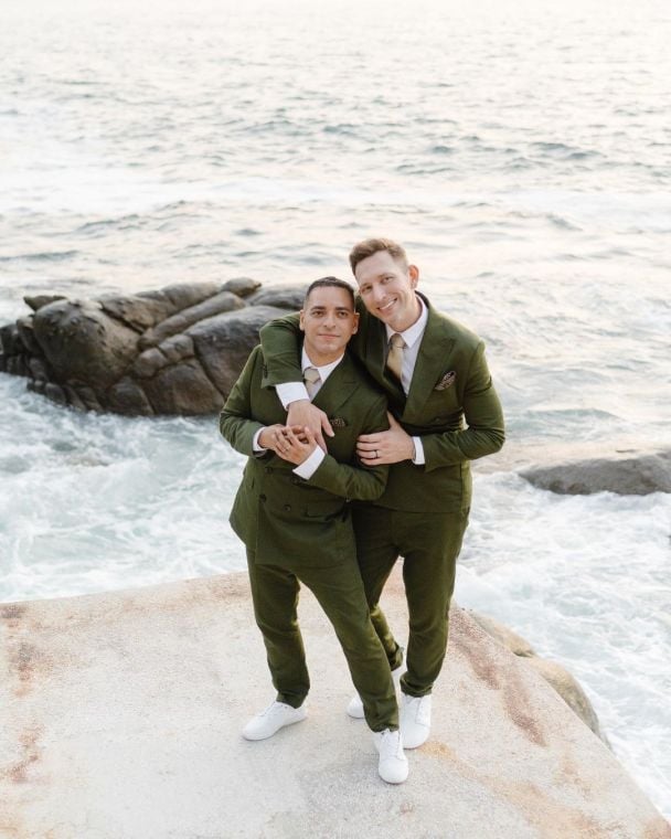 Andriy Khvetkevych and husband expecting baby