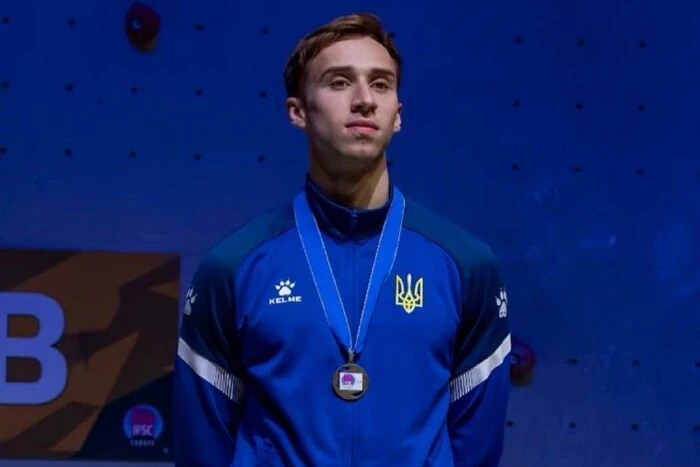 Українець Ярослав Ткач завоював бронзу Кубка Європи зі скелелазіння