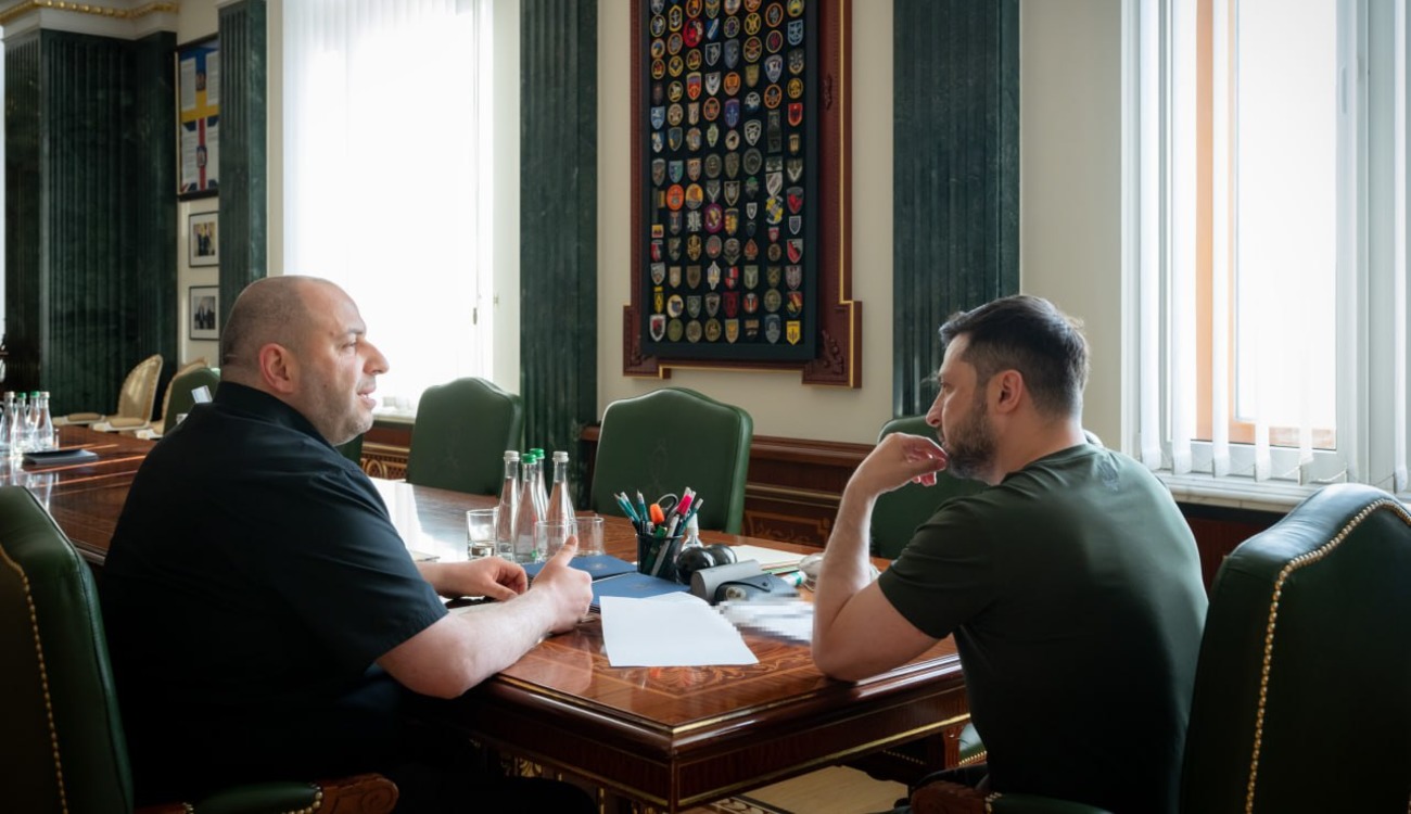 Зеленський на зустрічі з переговорами