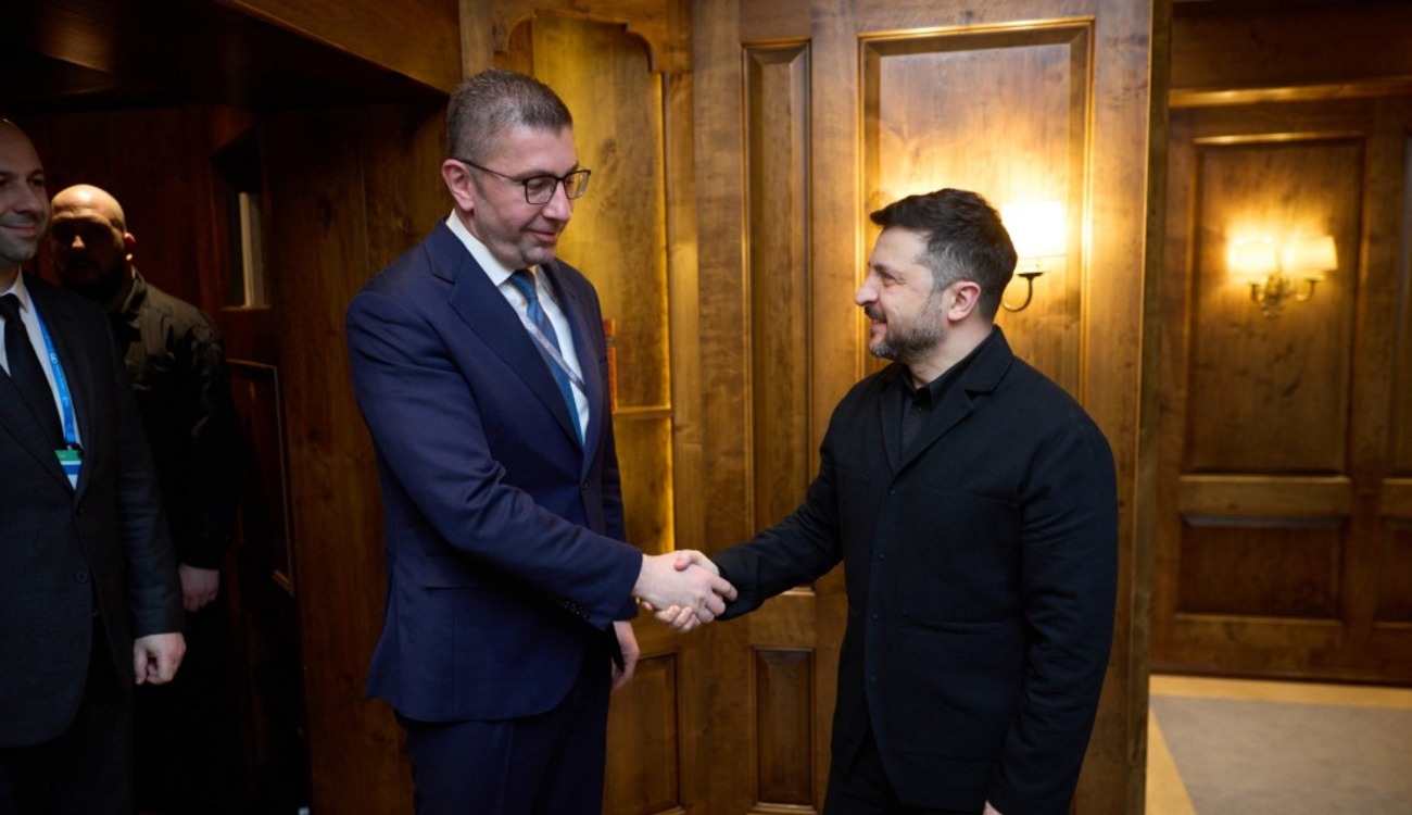 Зеленський і прем’єр Македонії на зустрічі