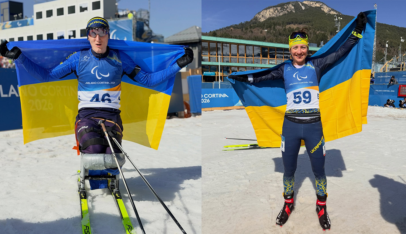 Паралімпійці України з бронзовими медалями