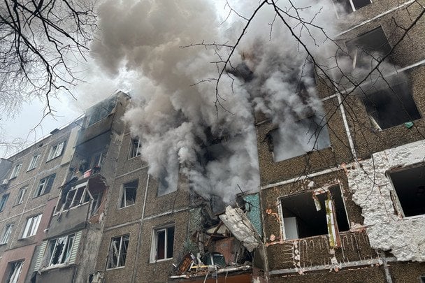 Missile strikes on Ukrainian infrastructure