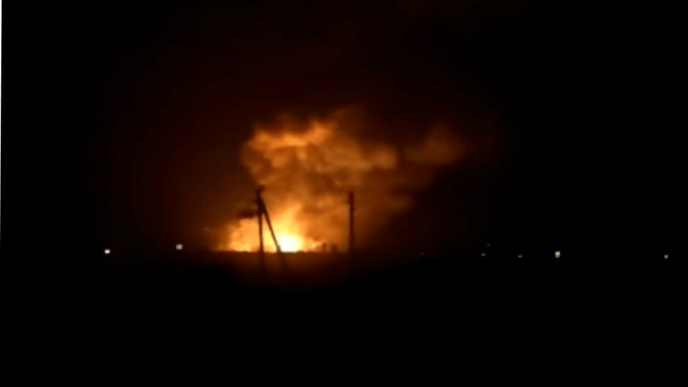 Взрывы в Полтаве во время воздушной тревоги