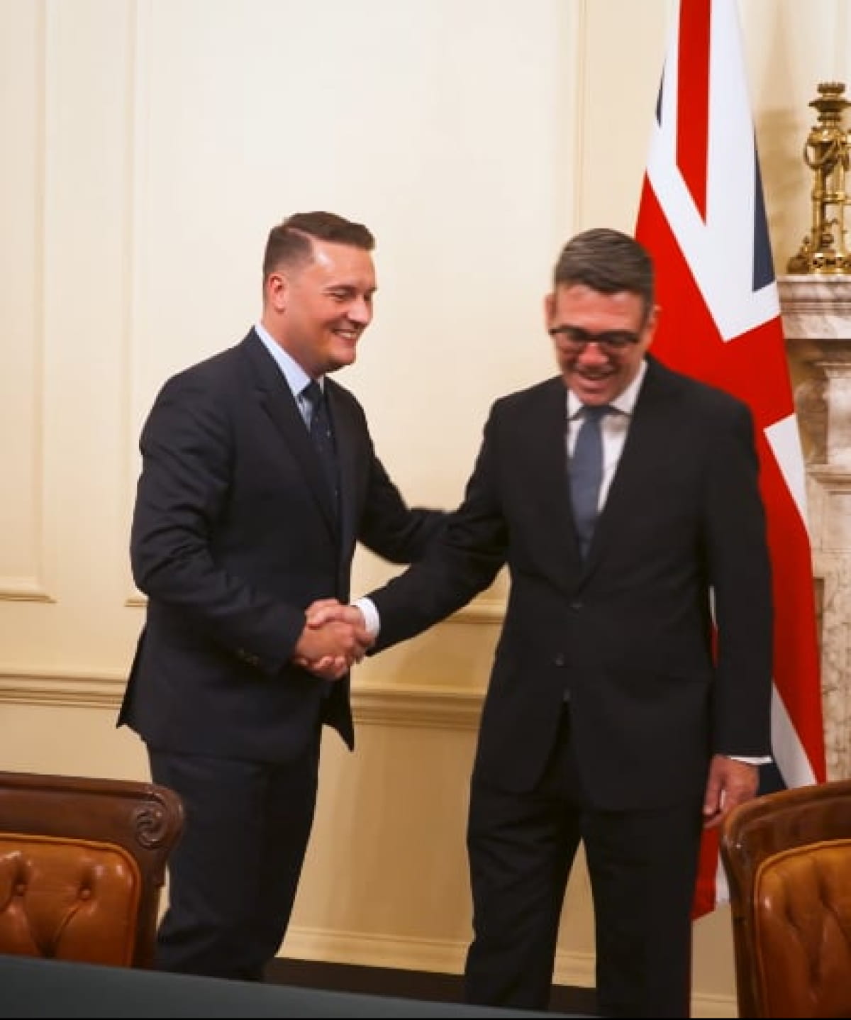 Ukraine-Hilfe steht ganz oben auf der Agenda des neuen britischen Verteidigungsministers