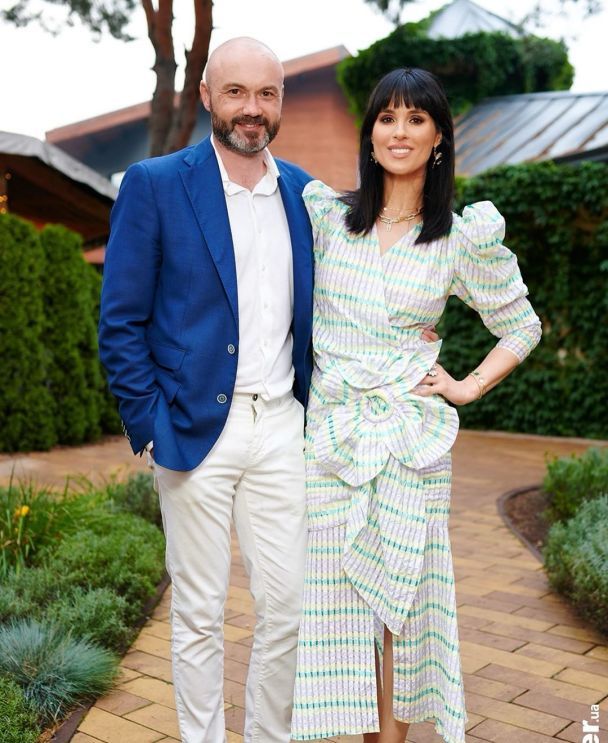 Masha Efrosinina with husband